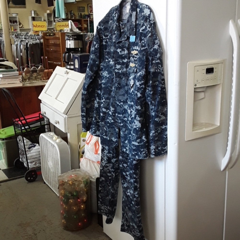 Men's XL LONG Navy Fatigues